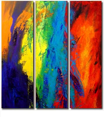 Dafen Oil Painting on canvas abstract -set187